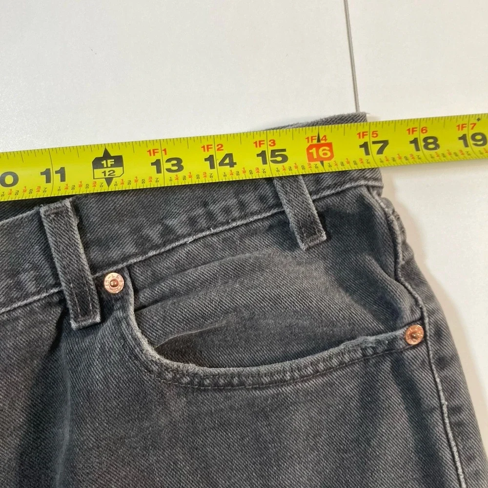 Vintage 2001 Levi's‎ 550 Jeans 34x30 Made In USA Gray Faded 90s Y2K (Tag 36x32)